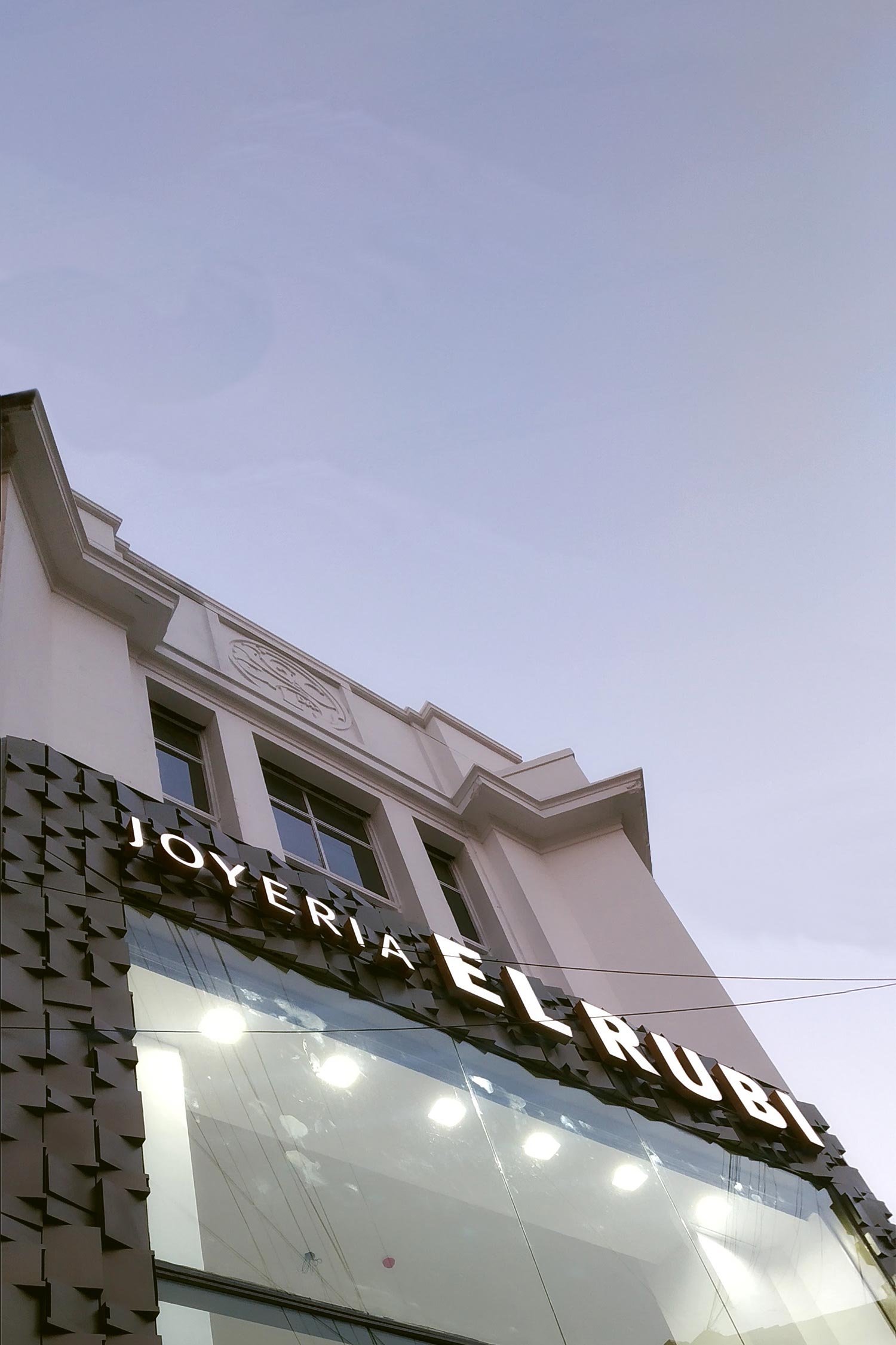 Joyería El Rubí — detalle de obra