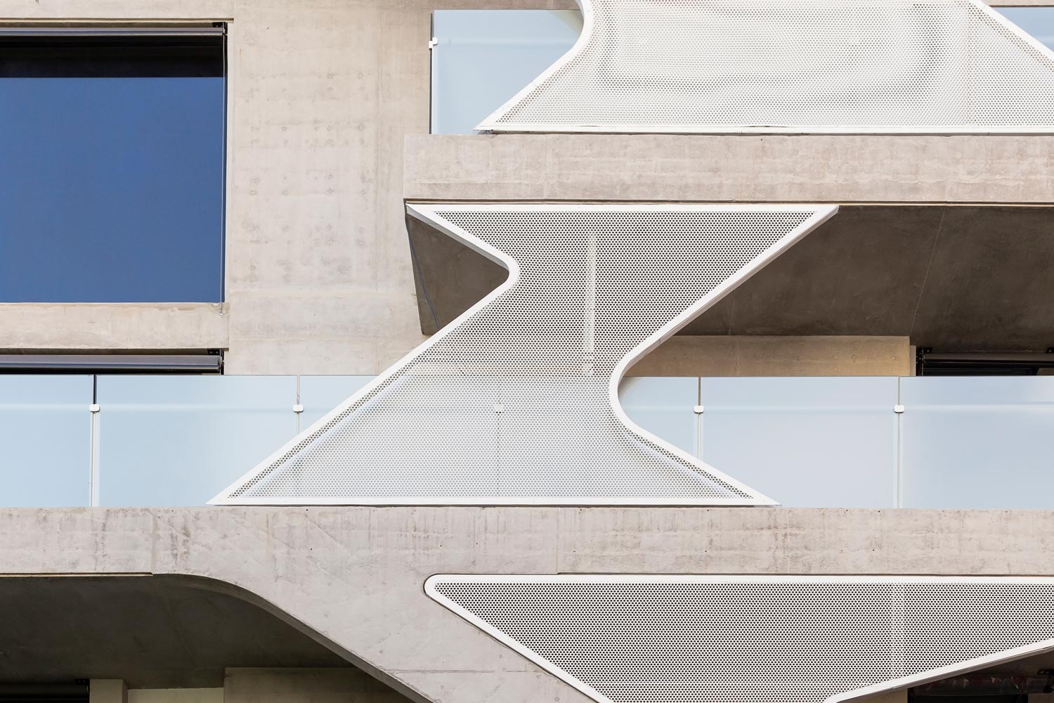 Edificio Organic — detalle de obra