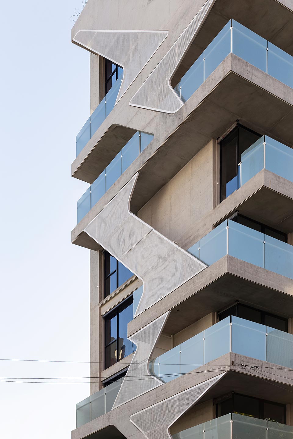 Edificio Organic — detalle de obra
