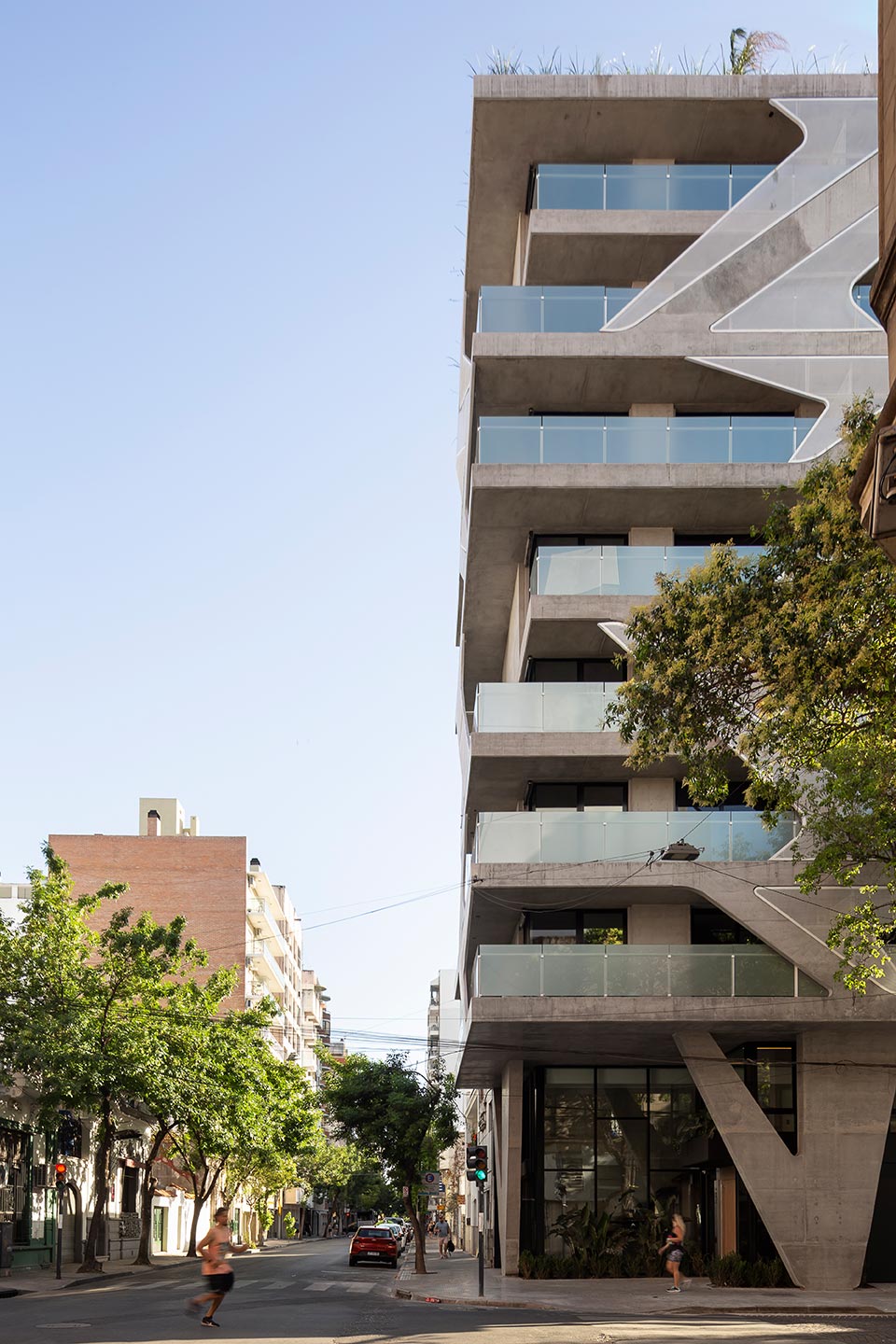 Edificio Organic — detalle de obra