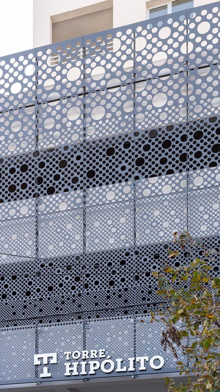 Torre Hipólito — detalle de obra