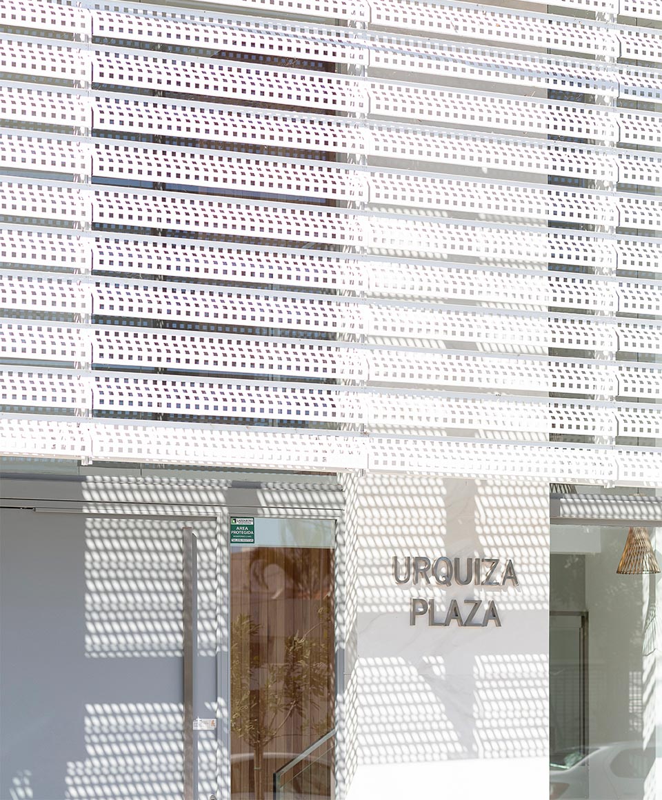 Torre Urquiza Plaza — detalle de obra