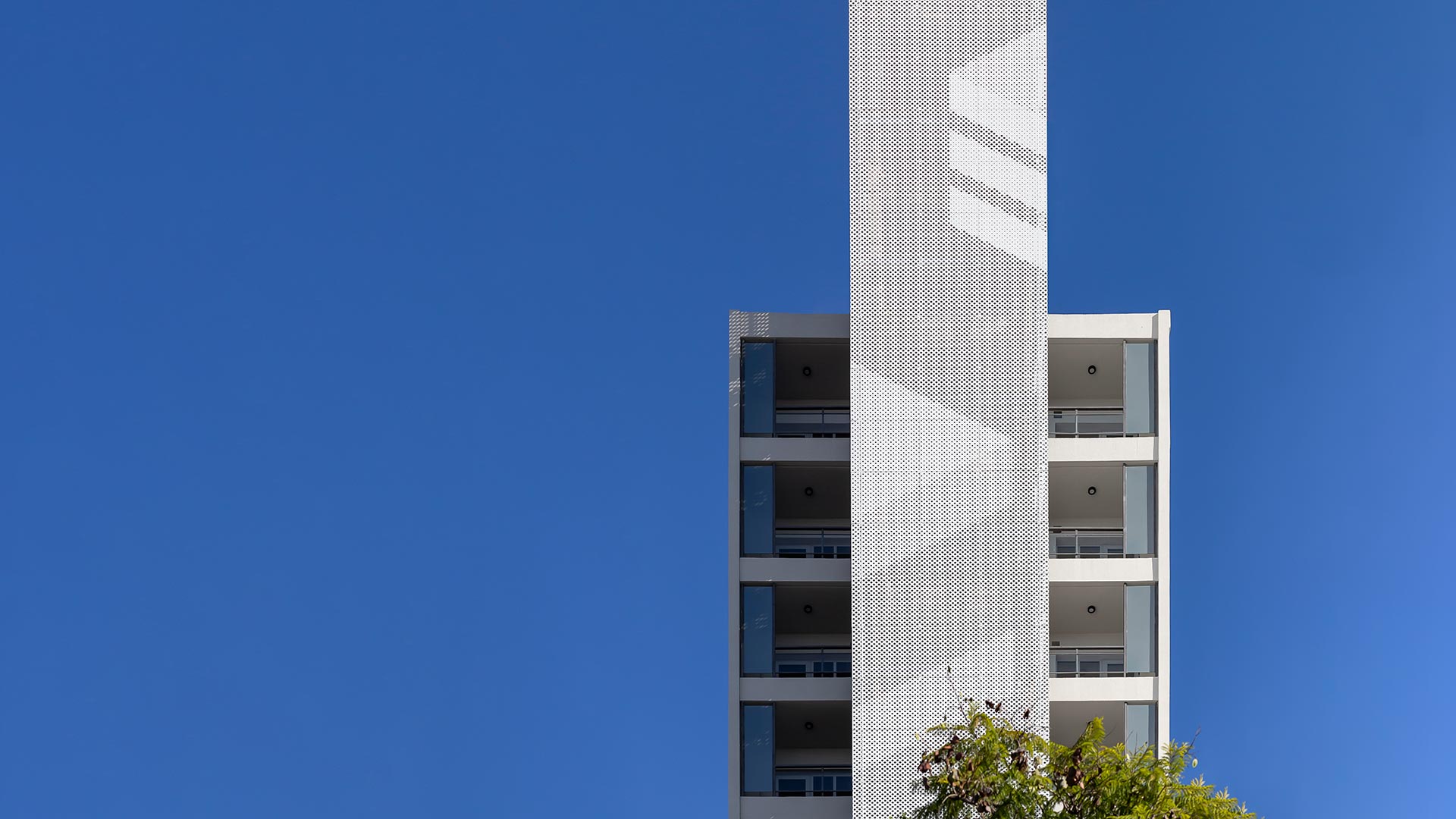 Torre Venecia — detalle de obra