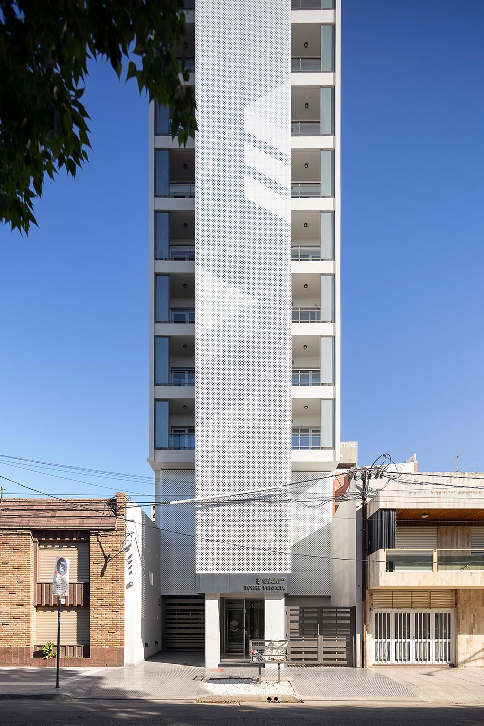 Torre Venecia — detalle de obra
